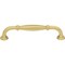 Jeffrey Alexander 128 mm Center-to-Center Brushed Gold Tiffany Cabinet Pull 658-128BG - alternate 3
